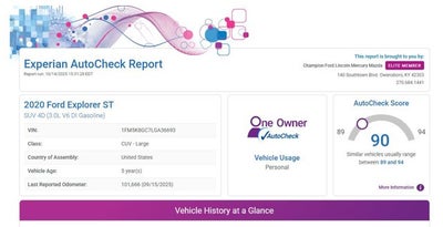 2020 Ford Explorer ST