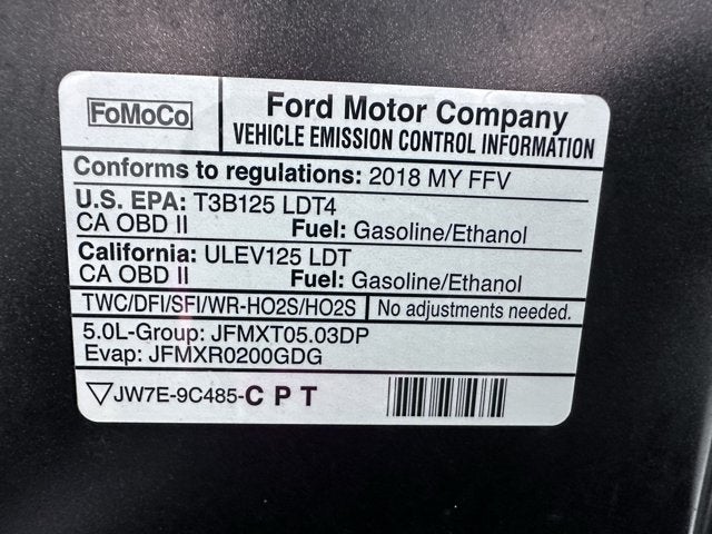 2018 Ford F-150 XLT