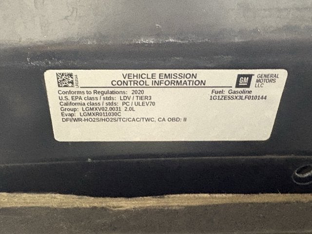 2020 Chevrolet Malibu Premier