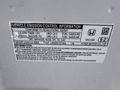 2020 Honda Accord Sedan LX