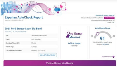 2021 Ford Bronco Sport Big Bend