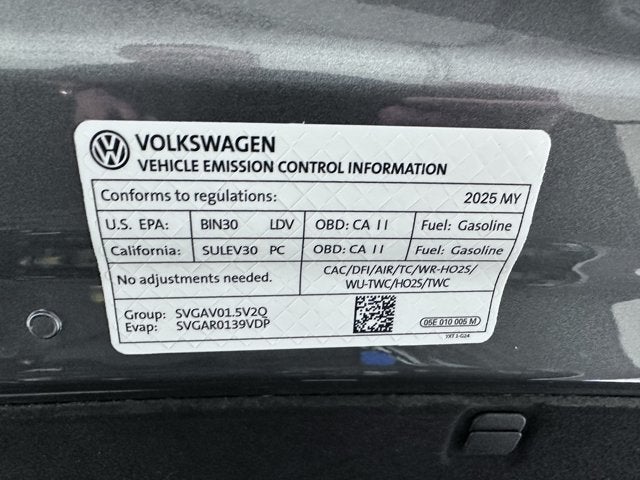 2025 Volkswagen Jetta Sport
