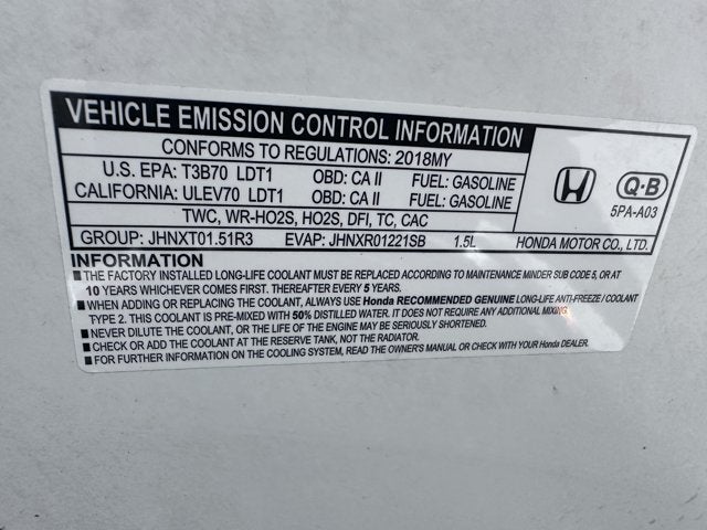2018 Honda CR-V EX-L