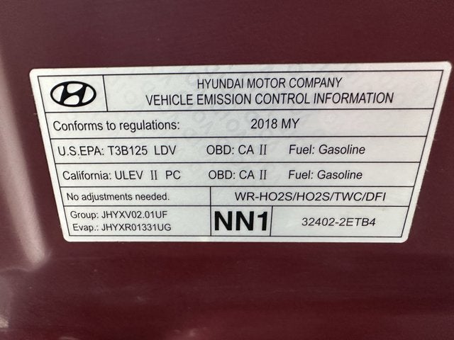 2018 Hyundai Tucson SE