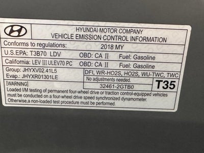 2018 Hyundai Tucson Sport